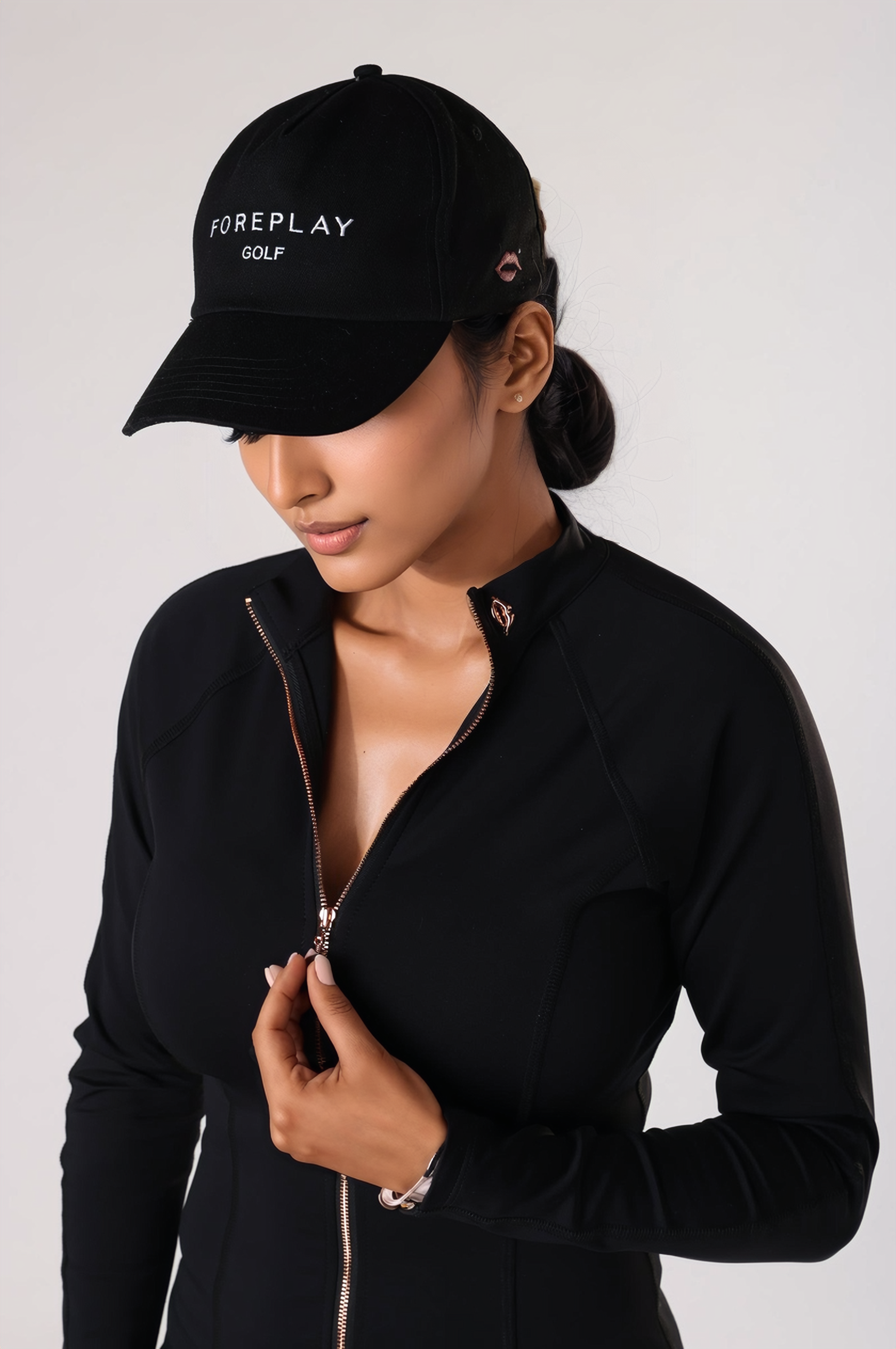 Foreplay Golf Hat Lips Logo Men Women