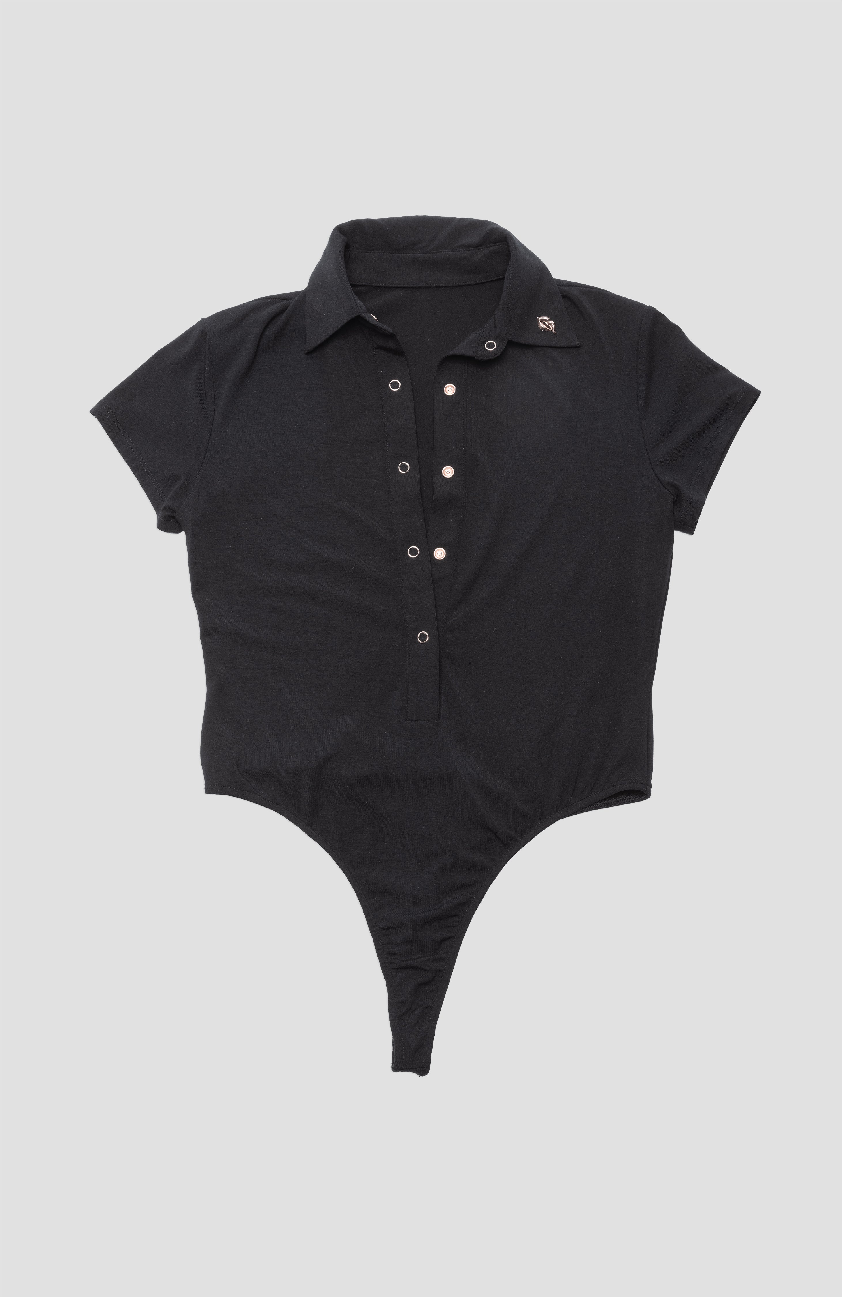 Short Sleeve Golf Polo Bodysuit